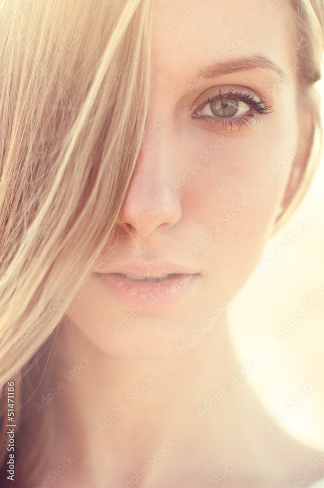 portrait of a beautiful girl on a sunny day portrait of a beautiful girl on a sunny day