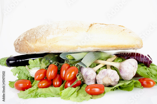 Photos Pane con le verdure
