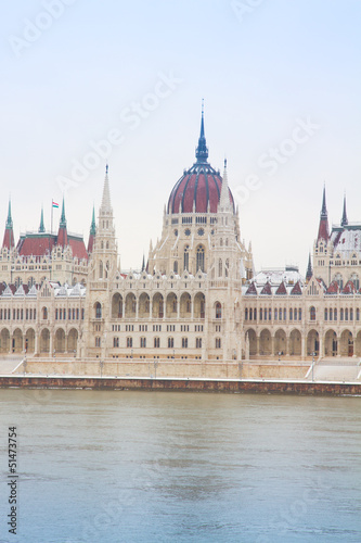 facade of parliament, Hungary © neirfy