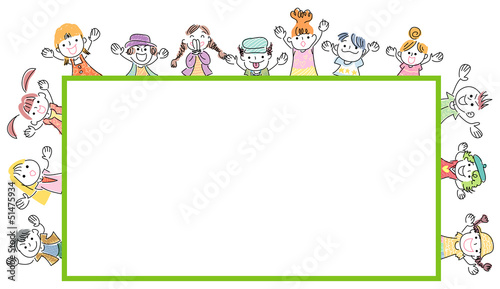 子供とフレーム