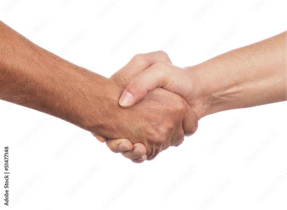 Closeup of people shaking hands Closeup of people shaking hands