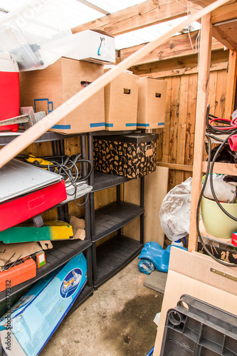 Chaos im Schuppen - Recycling