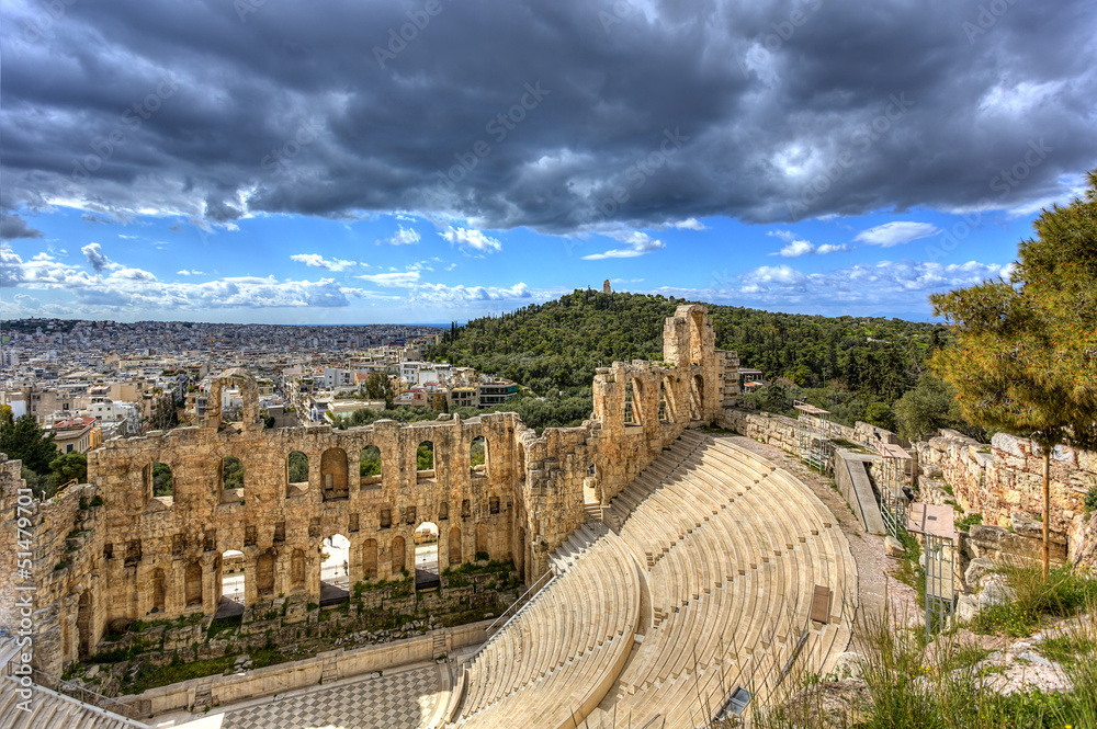 Odeon of Herodes Atticus ,Athens,Greece