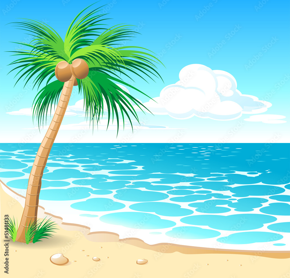 Fototapeta premium Tropical beach