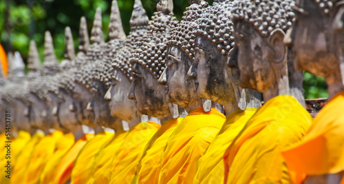 Wat Yai Chai Mongkhon in Ayuthaya province of Thailand