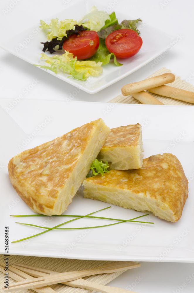 Spanish Cuisine. Spanish Omelette. Tortilla de patatas. Spanish Cuisine. Spanish Omelette. Tortilla de patatas.