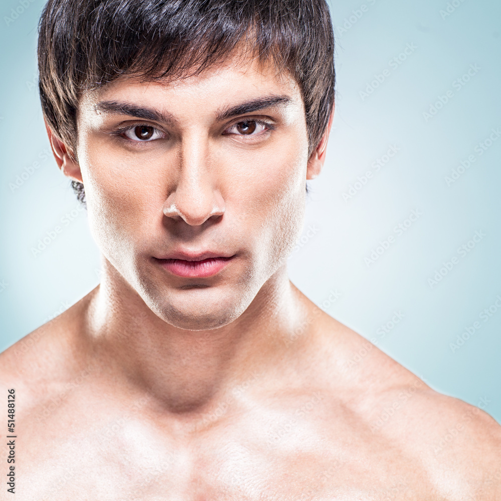 Handsome Model Posing Handsome Model Posing