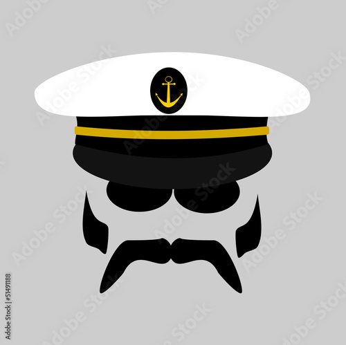 sailor with sideburns