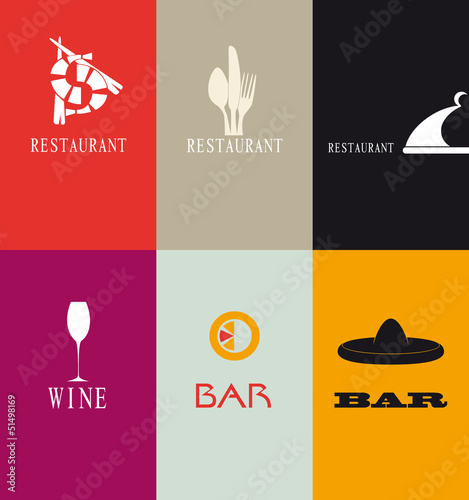 Biglietti da visita per ristorante e bar