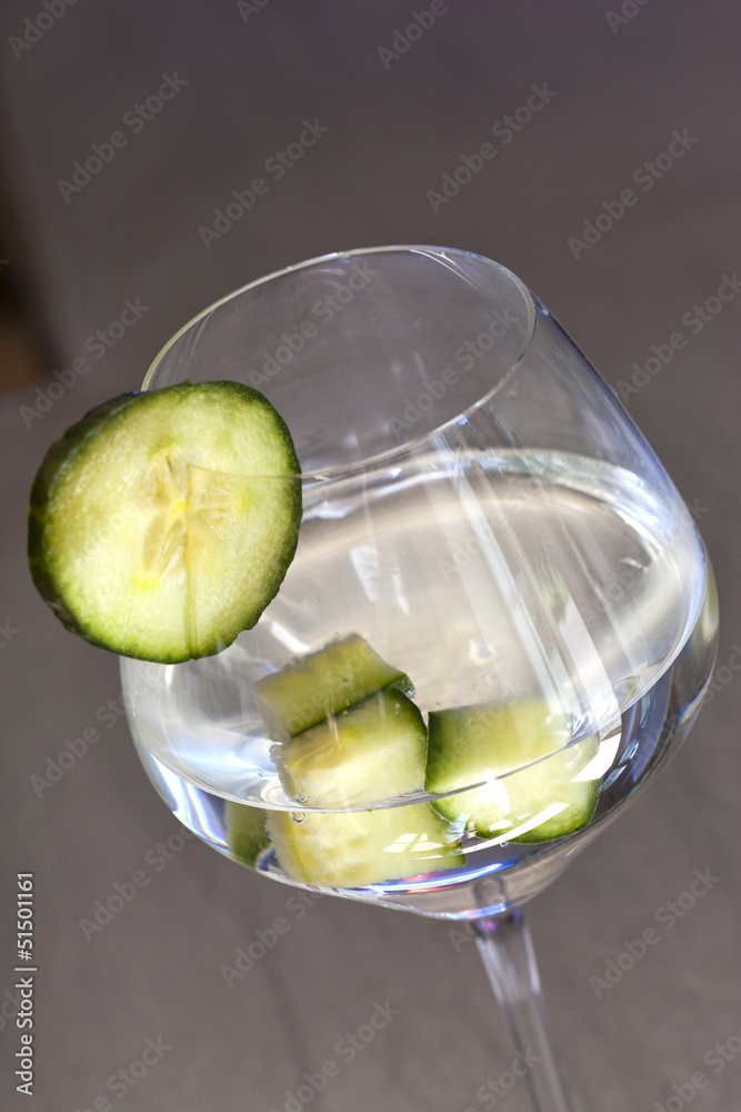 Cocktail, gin, alcool, verre, apéritif, boisson, courgette Photos | Adobe  Stock