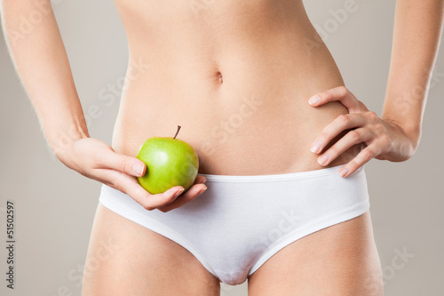 Perfect Slim Woman Body. Diet Concept