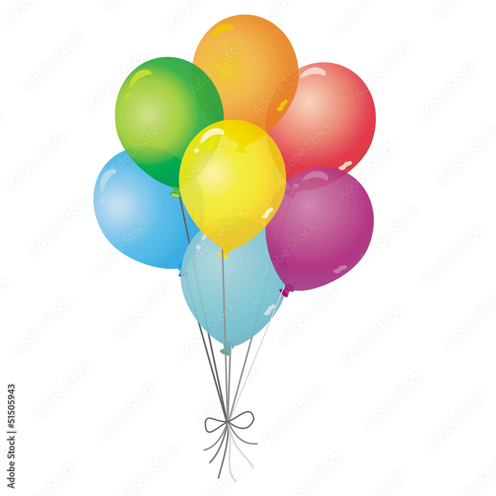bunte Luftballons bunte Luftballons