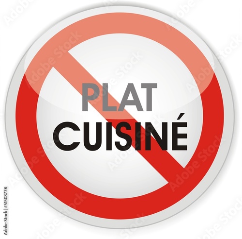 panneau plat cuisiné