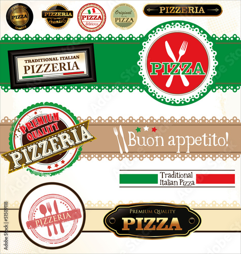 Pizza Labels