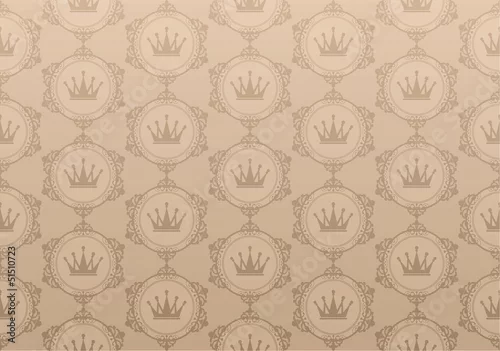 Fototapeta samoprzylepna tło retro: tapeta, wzór, bezszwowy, wektor.