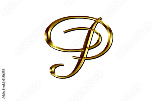 Lettera P photo