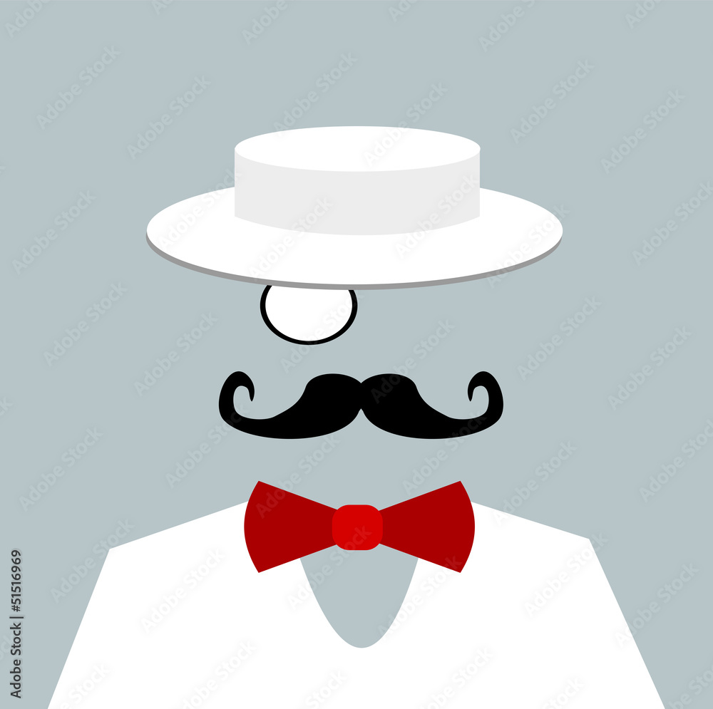 Φωτογραφία barbershop quartet singer with red bow tie