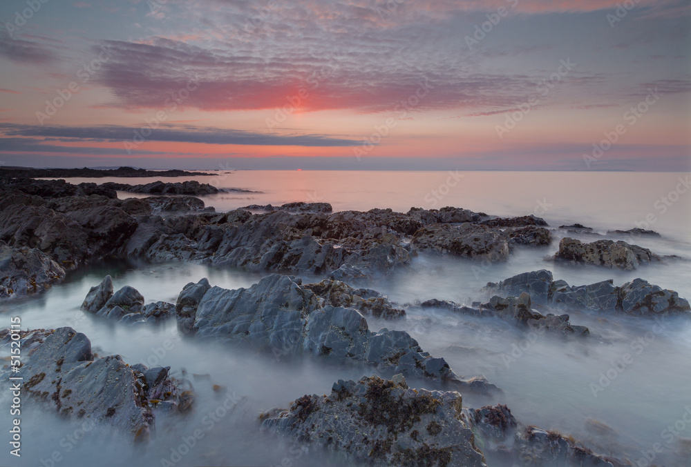 Obraz premium Rocks at Sunset