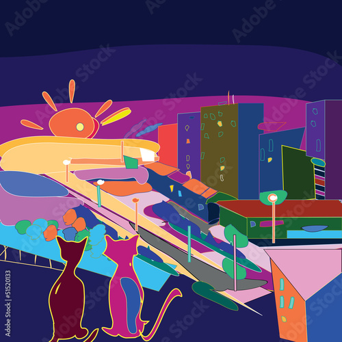city scape
