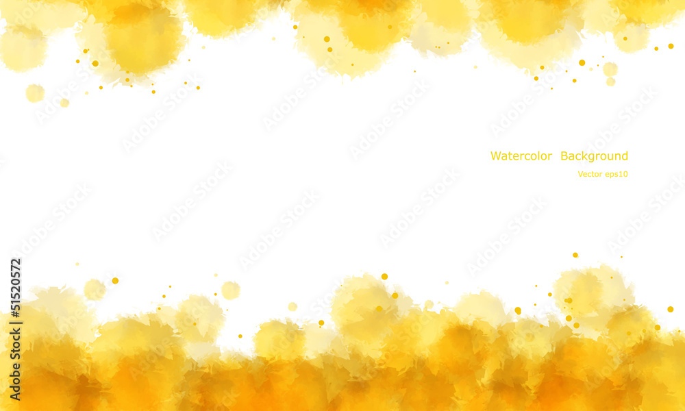 Fototapeta premium Abstract water color background vector.