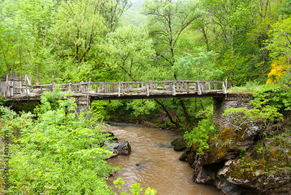 Bridge across Dourdou river, Way of St. James