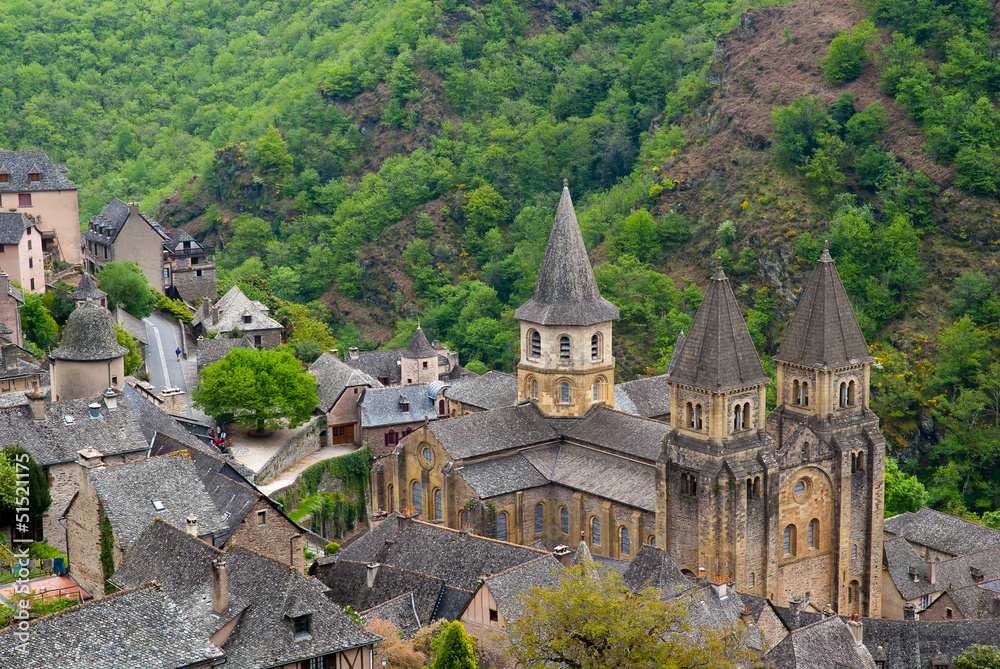 Abbey of Saint-Foy at Conques, France