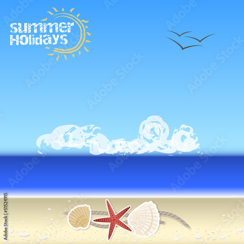 Summer Background - summer holidays