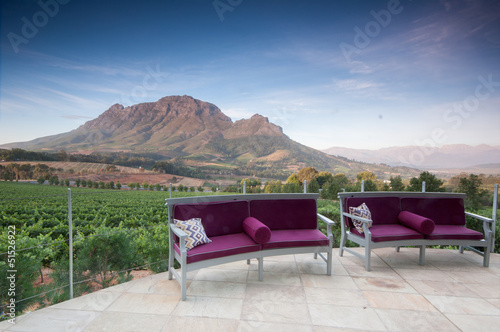 Stellenbosch, the heart of the wine growing region in South Afri