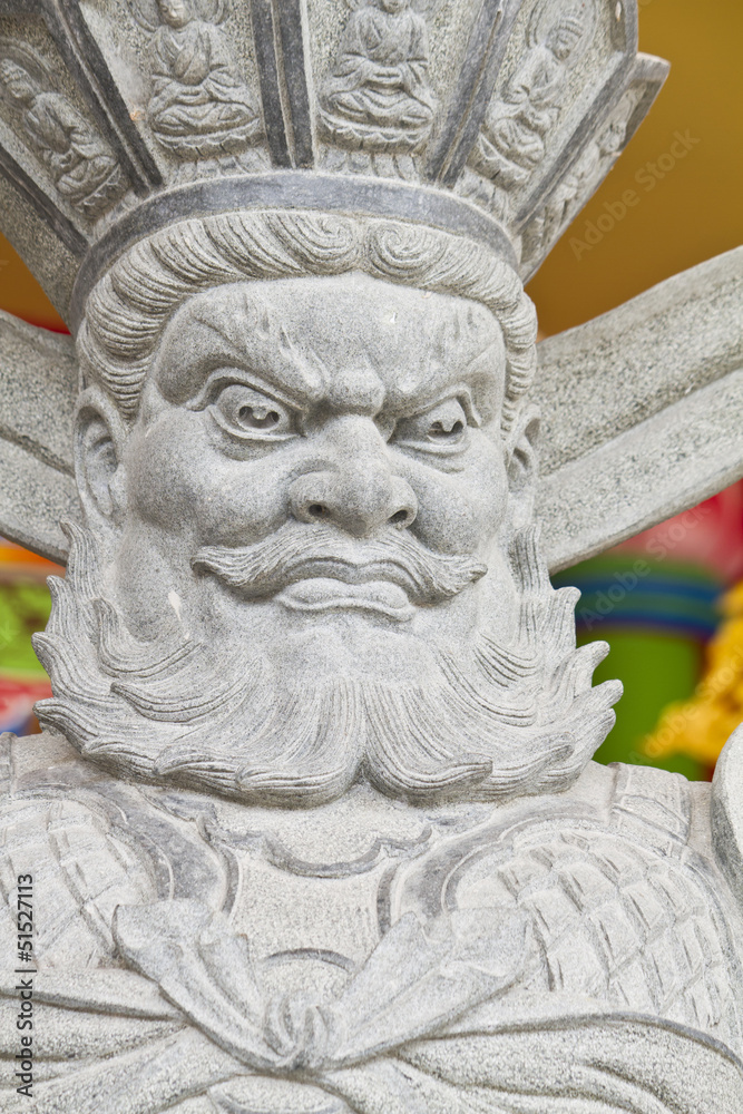 Chinese rock warrior Chinese rock warrior