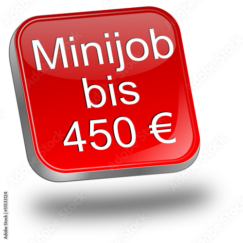 Minijob bis 450 Euro Button