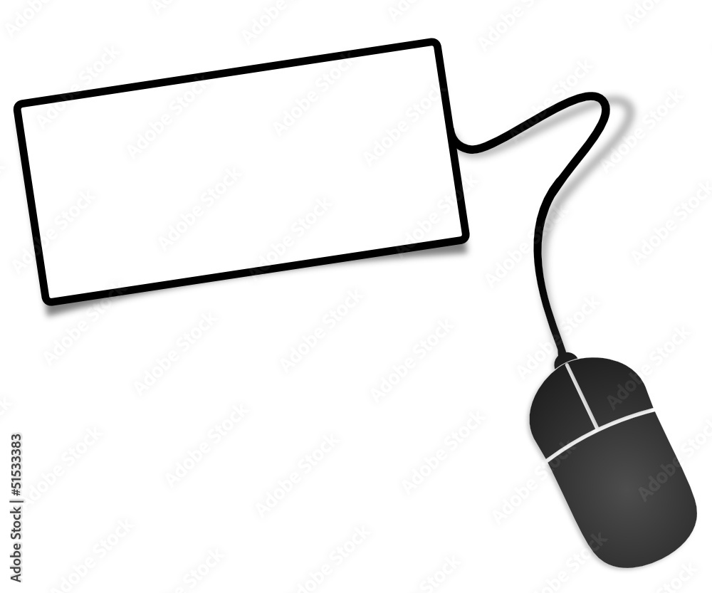 Obraz premium Schild mit Cursor