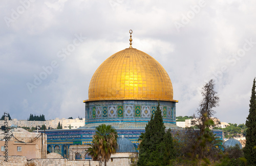 The mousque Dome of the Rock  Jerusalem