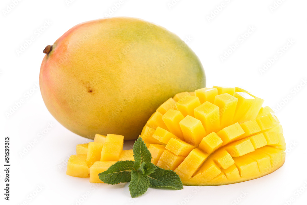 isolated mango isolated mango
