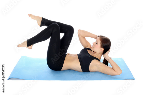 Woman Exercising