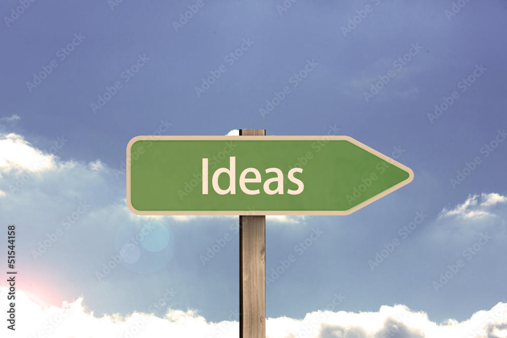Idea sign Idea sign