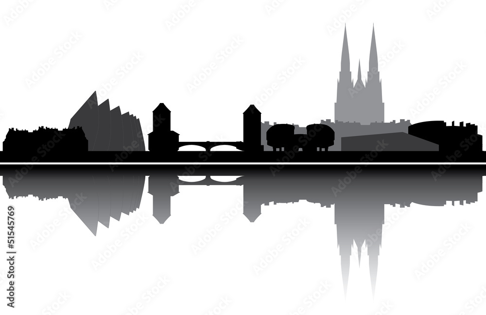 Fototapeta premium panoramę strasburga