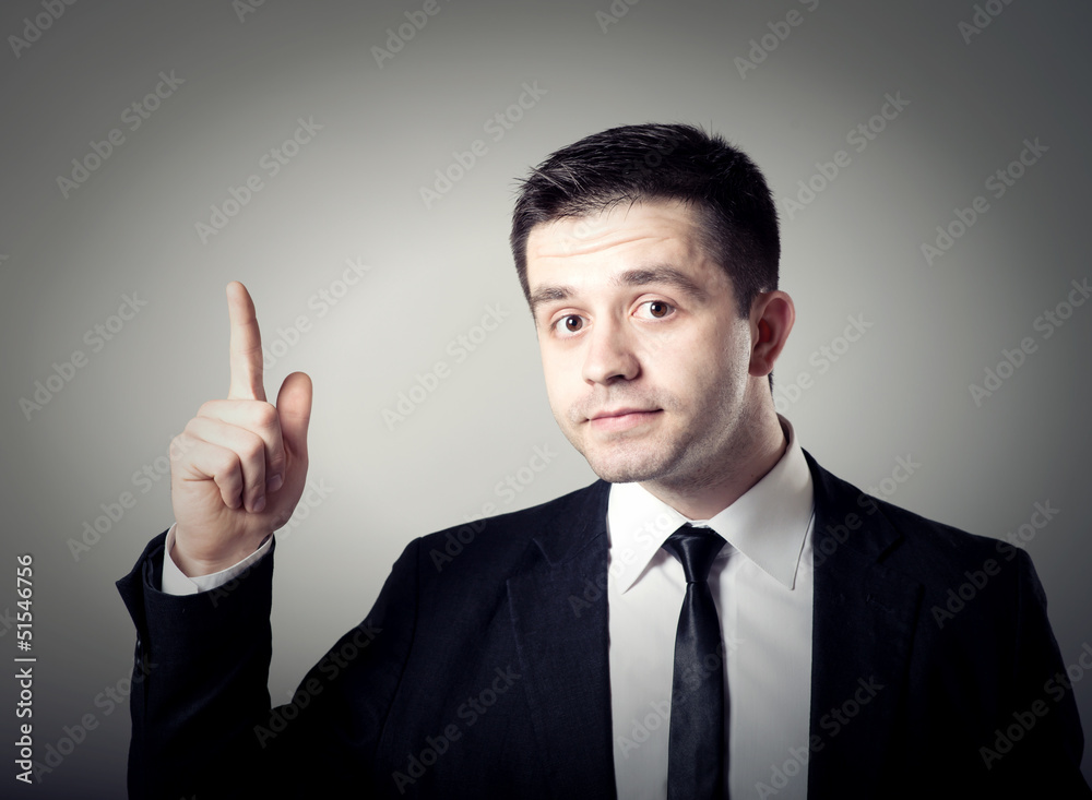 I got an idea - surprised young businessman I got an idea - surprised young businessman