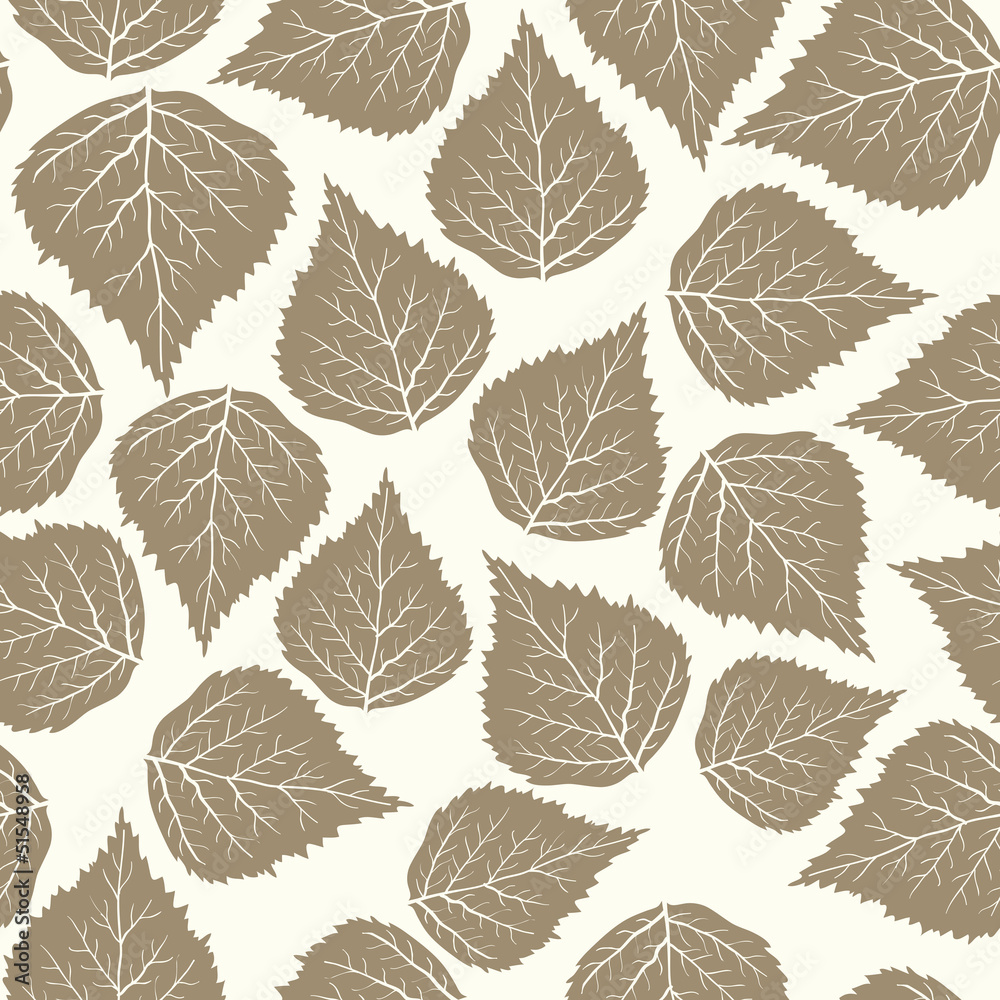 Pattern seamless background leafs