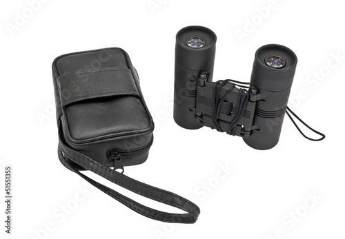 Binocular with the clarified optics