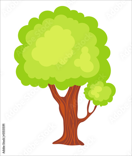 Gree garden tree
