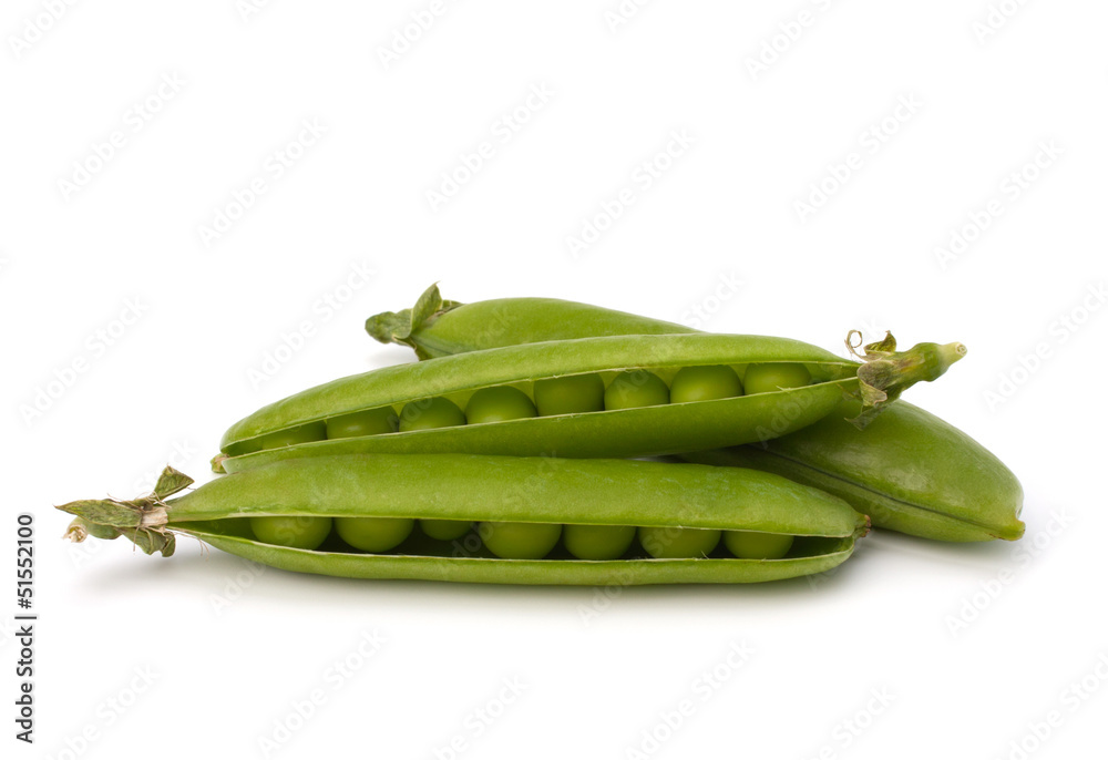 Fresh green pea pod Fresh green pea pod