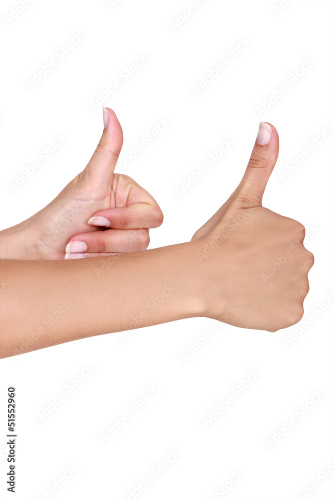 Two thumb's up Two thumb's up