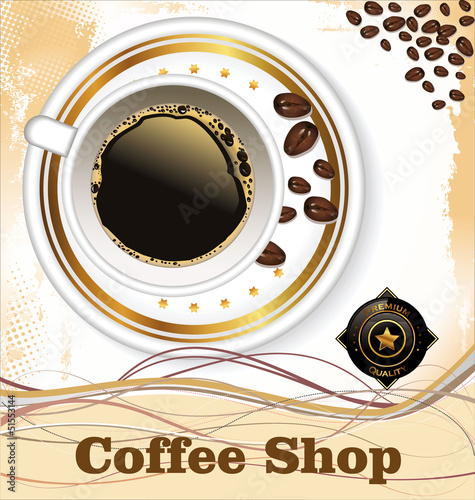 Coffee shop background