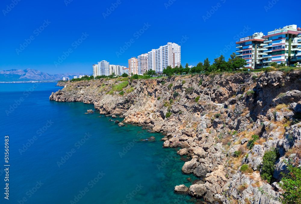 Fototapeta premium View to Antalya (Turkey)
