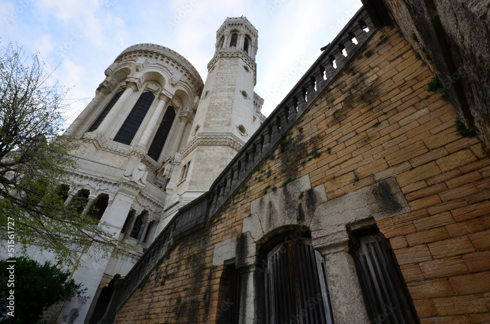 Basilique de Fourvière à Lyon.