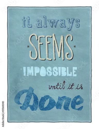 Obraz Plakat motywacyjny