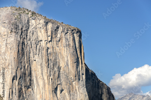 roccia El Capitan nello Yosemite National Park in California photo