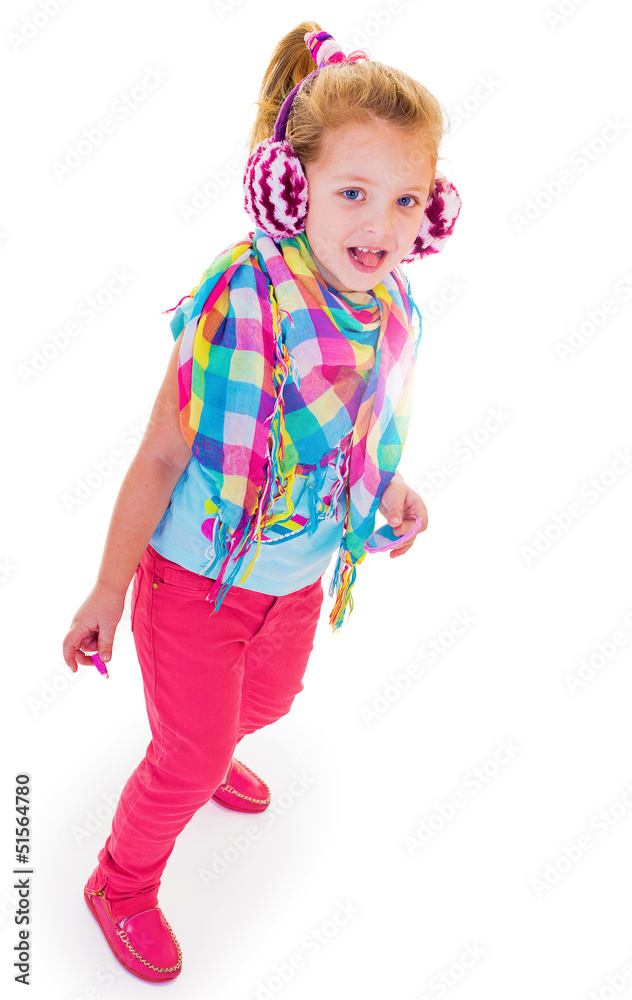 the girl in warm earphones the girl in warm earphones