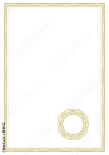 Vector pattern for currency and diplomas