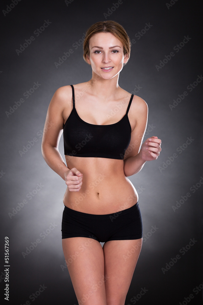 Young Woman Jogging Young Woman Jogging
